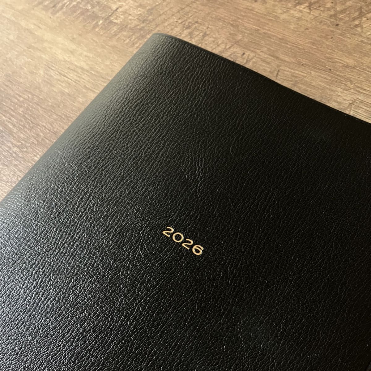 【Black】着せかえカバー 校長・教頭の手帳2026 B5サイズ