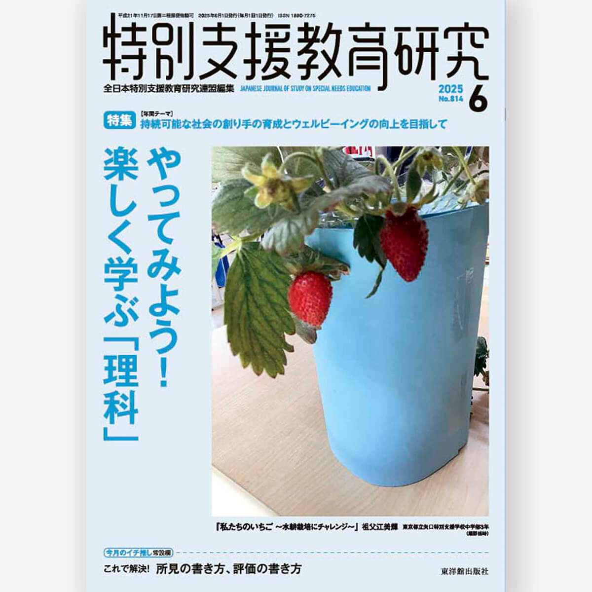 月刊 特別支援教育研究2025年6月号