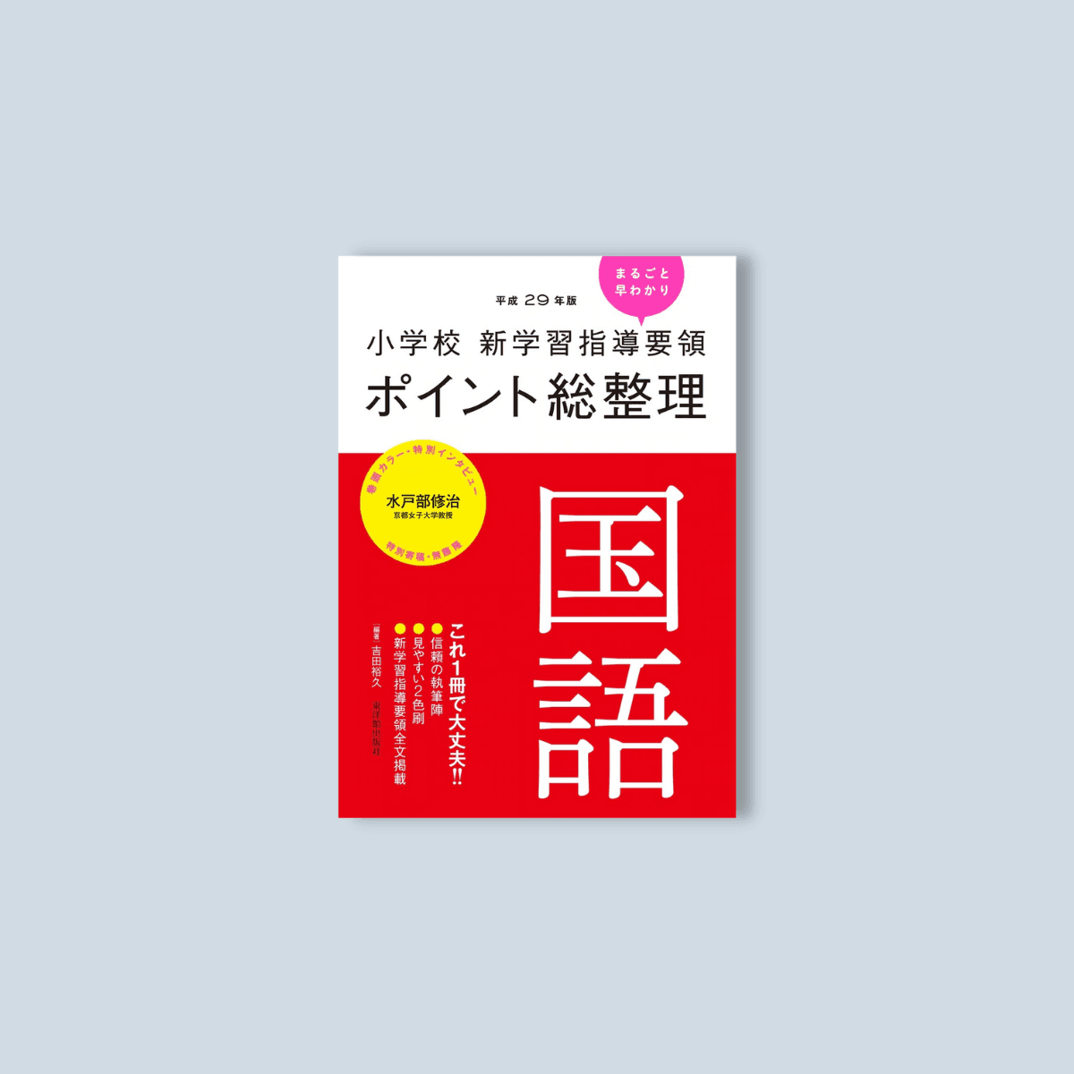 平成29年版-小学校-新学習指導要領ポイント総整理-国語 - 東洋館出版社