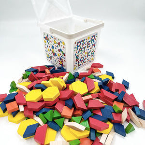 ★WEB限定セット★パターンブロック250ピースお勉強セット - 東洋館出版社