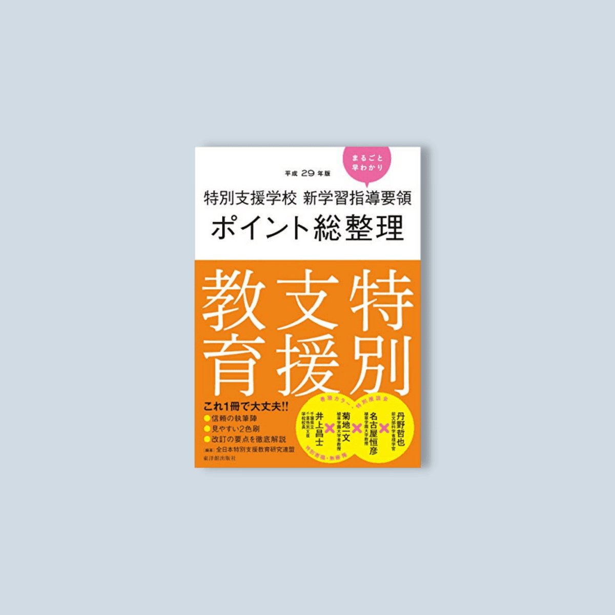 ［平成29年版］特別支援学校 新学習指導要領ポイント総整理 特別支援教育 - 東洋館出版社