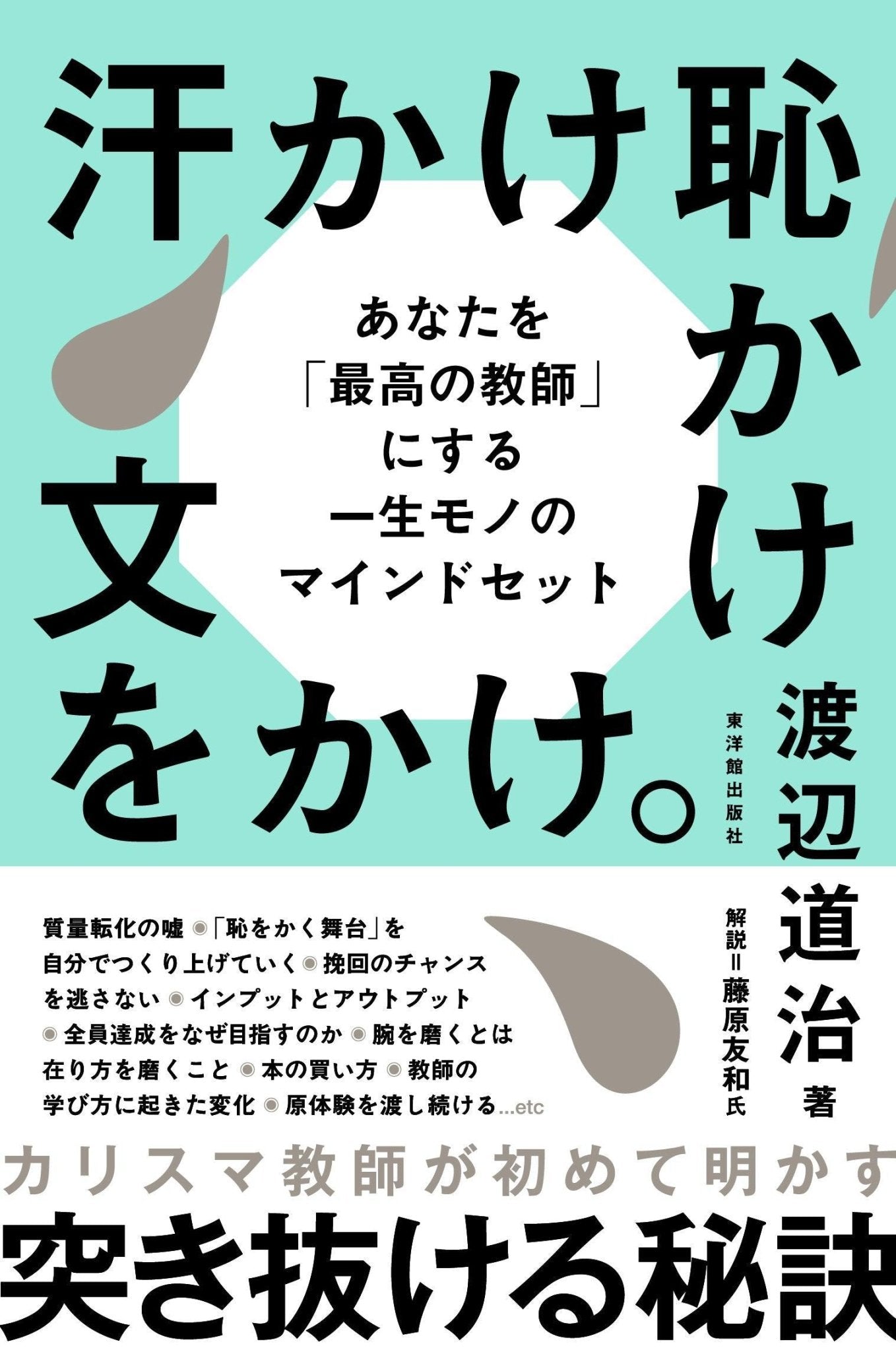 汗かけ恥かけ文をかけ。 - 東洋館出版社